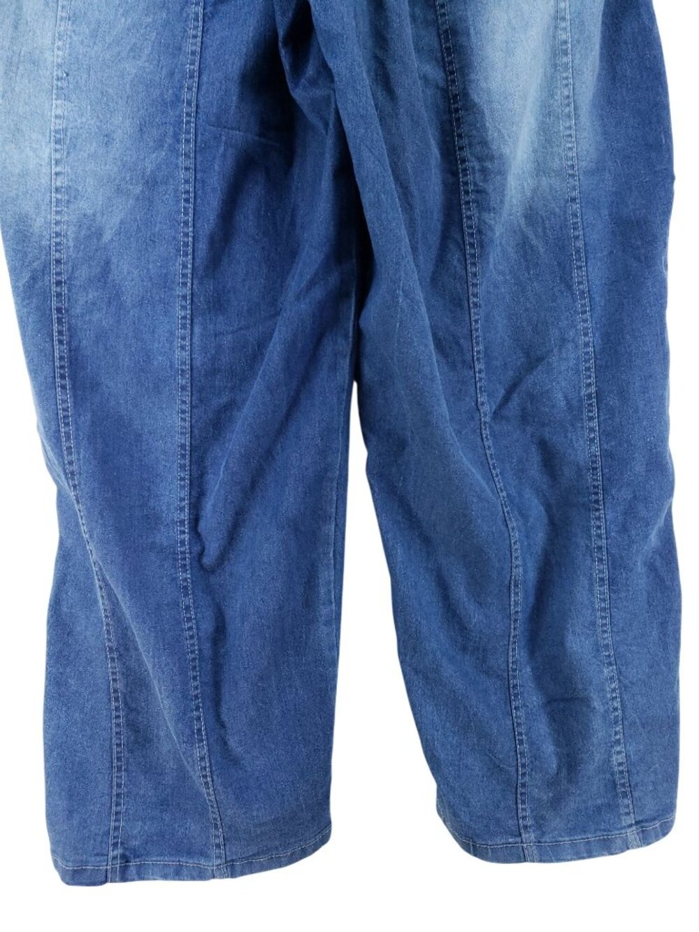 Spoon Jeans Womens Size X Graphic Denim Cargo Pants With Drawstring - Picture 3 of 9